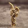 Vintage Brass Angel Cupid Statue Handmade God of Love Desktop Decor Home Decor Gift for Lovers Exquisite Artwork