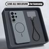 Handgelenk-Lanyard Magnetische Handyhülle Für Samsung Galaxy S26 S25 Ultra S24 S23 FE A57 A17 A56 A37 A16 A55 A36 A55 Für Magsafe Hülle