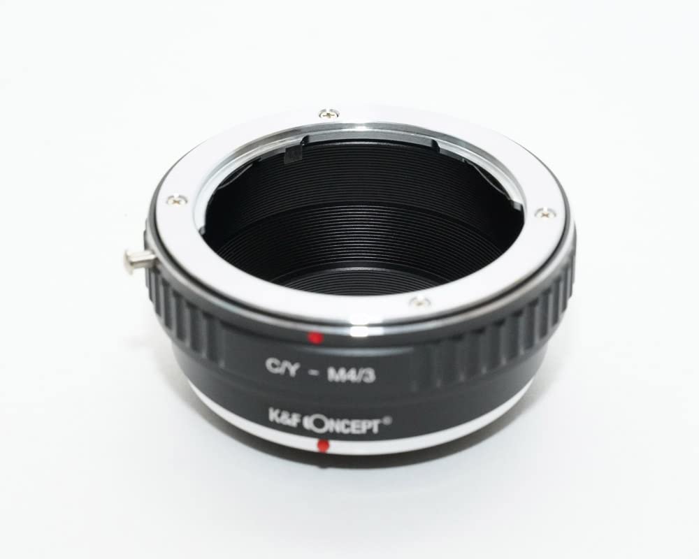 K&F Contax Yashica C/Y-m4/3 Micro Four Thirds Adapter with Lens Cloth (cy-m43 (KFM43))