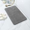 Imitation Cashmere Carpet Simple Bathroom Absorbent Floor Mat Square Foot Mat Bathroom Non-Slip Mat Home Decoration