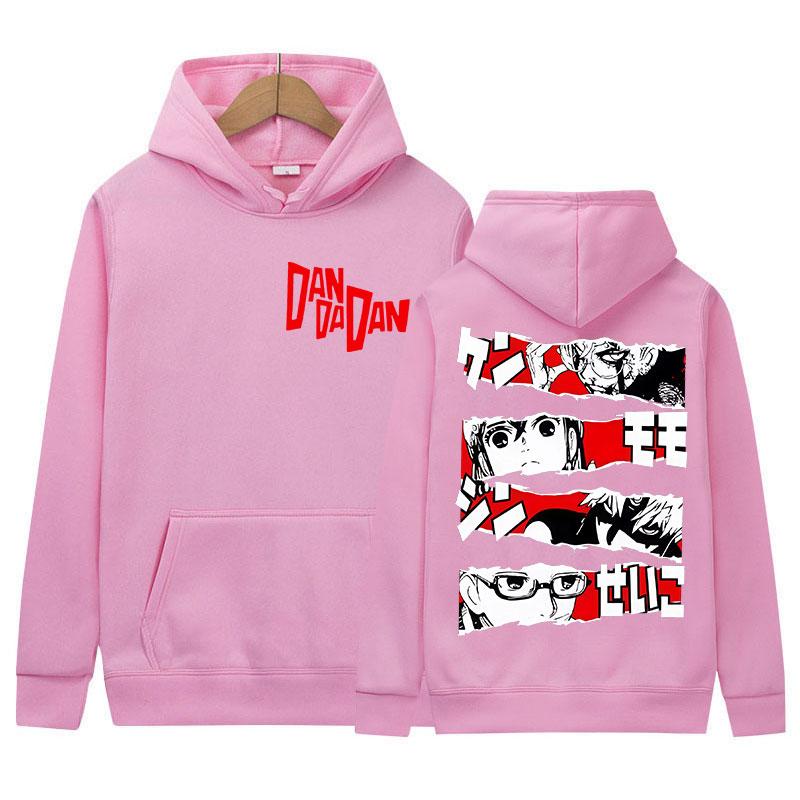 Anime Dandadan Okarun Dan Da Dan Graphic Hoody Men Women Clothing Fashion Harajuku Sweatshirt Casual Oversized Long Sleeve Hoody