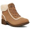 UGG Bodie Suede Fur Lace-Up Commuter Versatile Ankle Boots Women ankle boots Brown 1153472-CHE