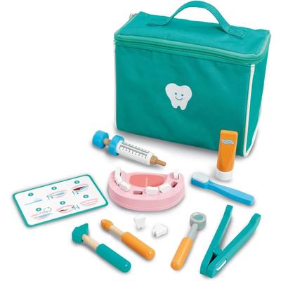 Early Learning Center Wooden Dentist Play Authentic Set, Doctor, 200824,