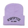 Winter Hat Male Taylor Swift Knitted Hat Taylor Embroidered Alphabet Wool Hat Winter Pullover Hat