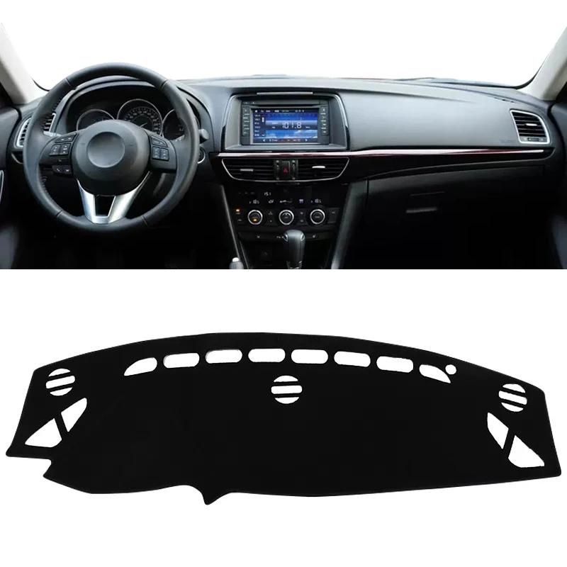 

Для Mazda 6 GJ Atenza 2013 2014 2015 LHD RHD Автомобильная Панель Приборов Солнцезащитный Покров Коврик Панель Приборов Стол Нескользящие Накладки Аксессуары LHD Black Side