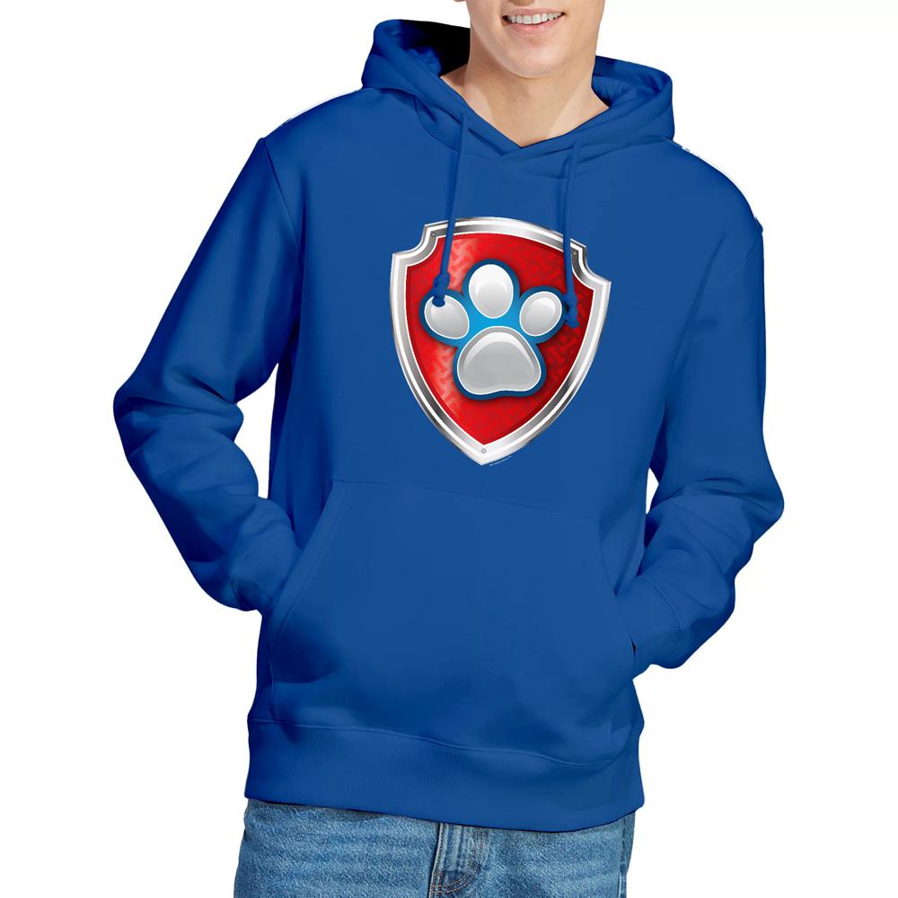 Paw Patrol Mens Badge Hoodie