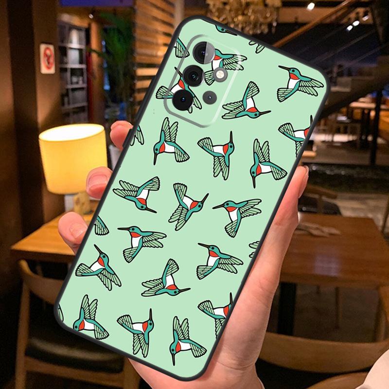 Hummingbird Case For Samsung Galaxy A36 A56 A26 A16 A06 A53 A33 A13 A12 A32 A52 A55 A35 A15 A54 A34 A14