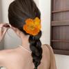 Ponytail Holder Flower Hair Tie Cloth Elastic Hair Band Large Intestine Hair Ring  Daily