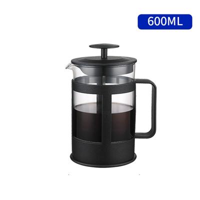Rust-free Borosilicate Glass Thickened French Press Coffee Pot Brewing Kettle Tea Maker