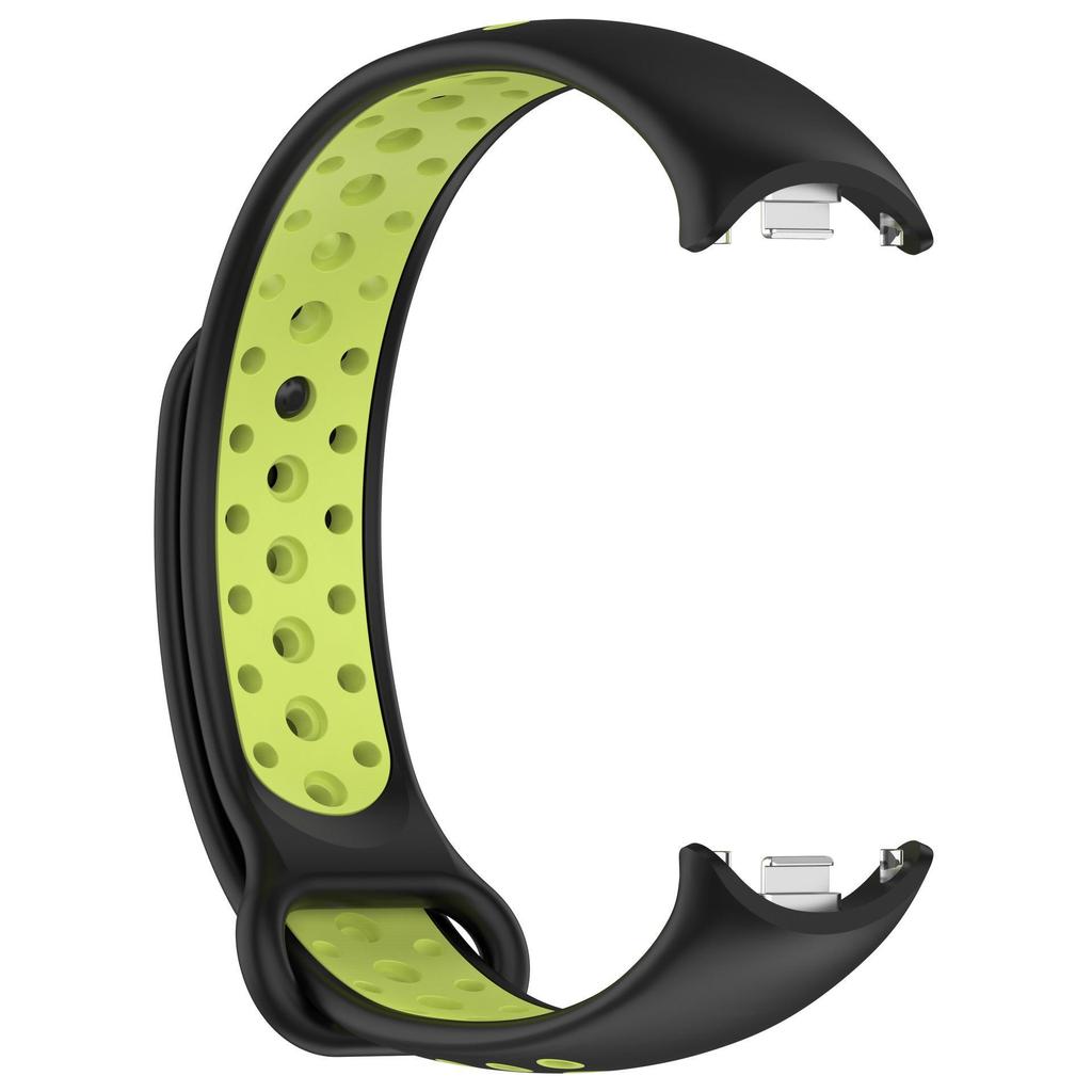Two-Color Breathable Sports Strap for Xiaomi Mi Band 8/9 - Quick Release Bracelet