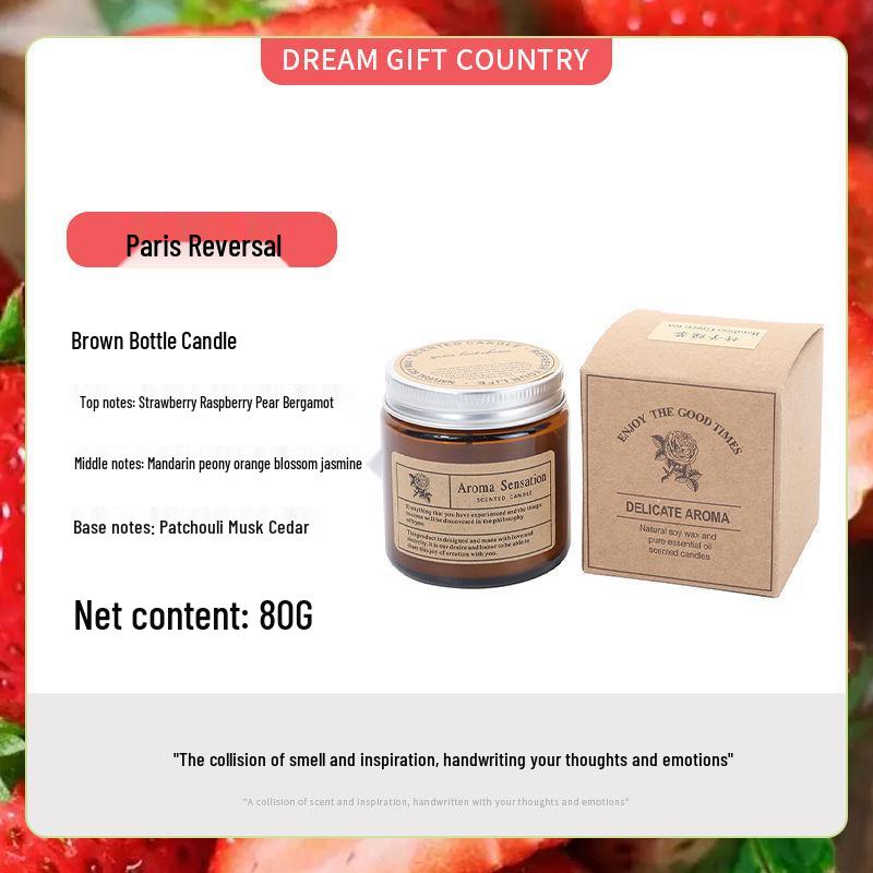 Ароматизированная свеча: Долго горит, Без дыма, Идеально для спальни, на день рождения или вечеринки 1 Bottle Trial Pack