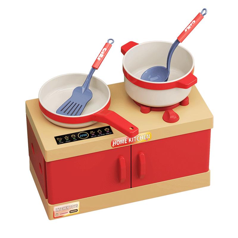 Children's Pretend Play Kitchen Set - Cooking Toys for Boys & Girls Ages 3 to 6