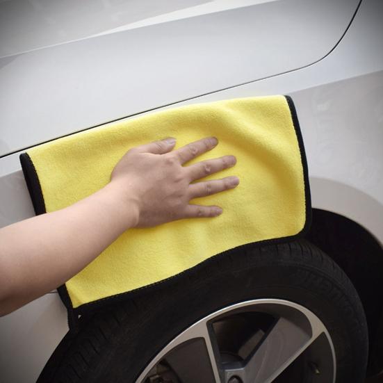 Wash Towel Good Durability Strong Water Adsorption Microfiber Double Side Cleaning Detailing Cloth for Car