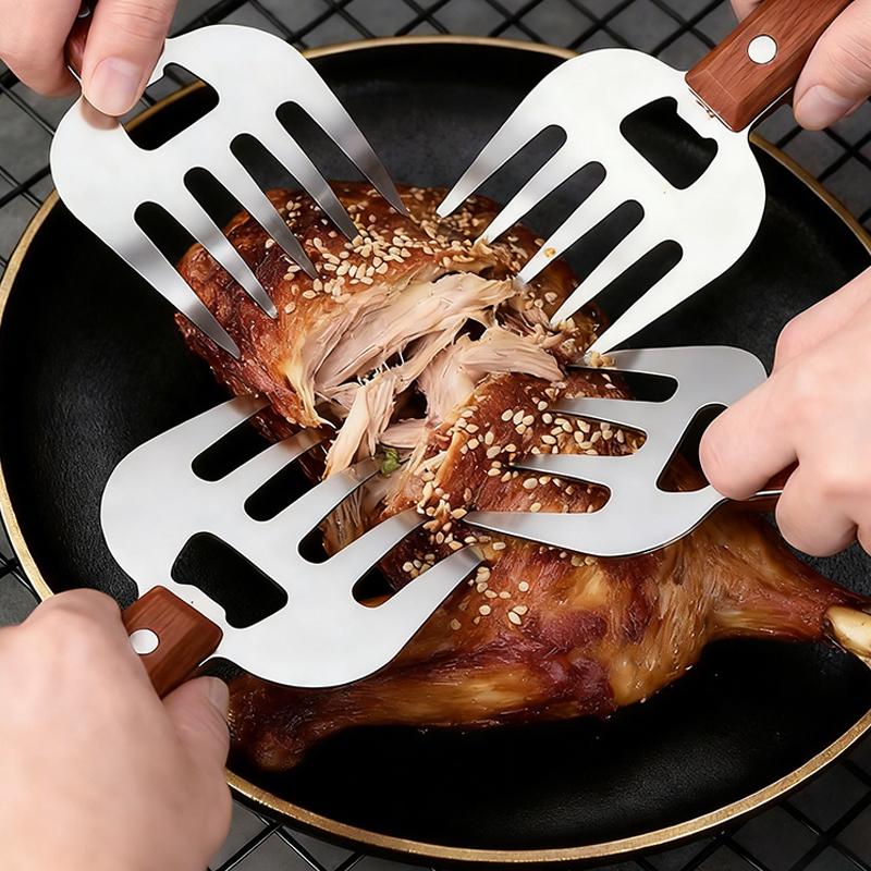 Multipurpose Meat Shredding Tool Bear Claw for Cooking BBQ Salad Prep 5 Prong Sharp Claw Heavy Duty Rustproof Easy To Clean Tool 4