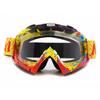 Motorcycle Goggles ATV Off-Road Skiing Windproof Sports Visor Replaceable Lens Full Frame Protective Eyewear