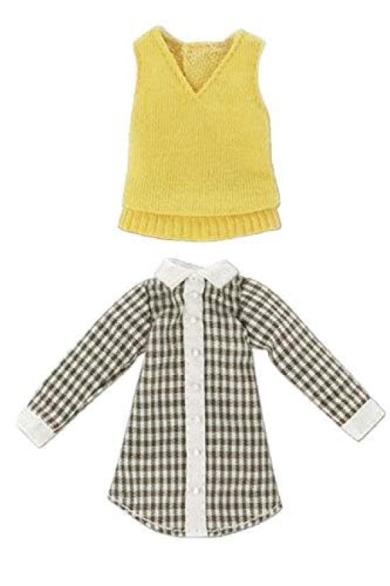 

Shirt dress set Moss green x Mustard 1/12