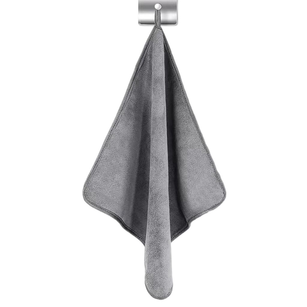 Microfibre Car Towel Double,Layer Plush Thickened Car Detail Polishing Towel Household Cleaning Tool Auto Parts ,35 * 75cm,