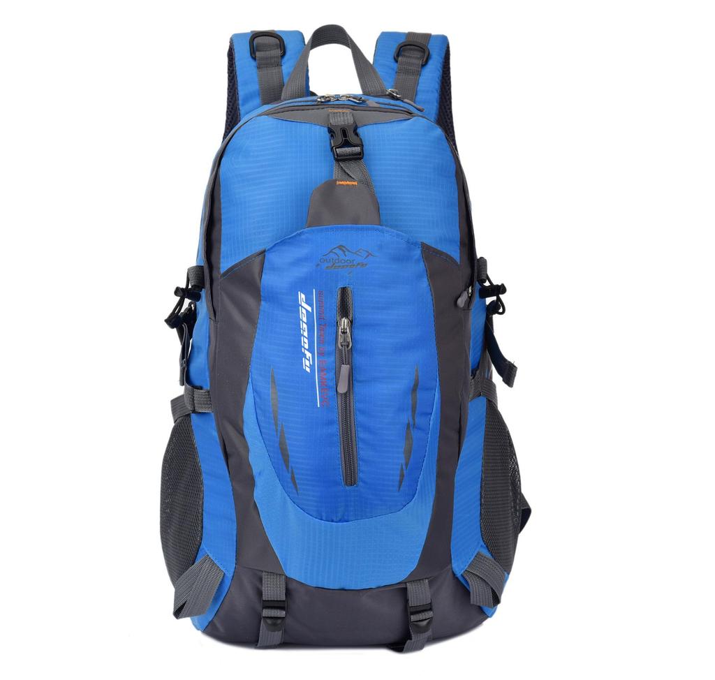 Unisex 40L Water-Repellent Hiking Backpack for Travel and Mountaineering