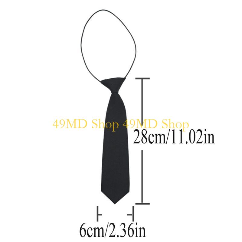 49MD Women JK Uniform Tie Knot Freely Neck Tie For School Uniform And Everyday Use