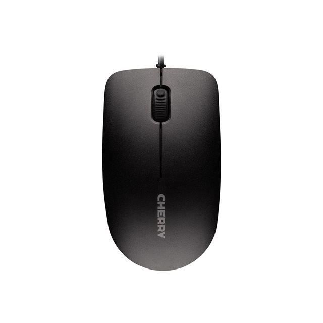 Souris CHERRY MC 1000 - Filaire - Optique - USB - 3 boutons - 1200 dpi - Noir