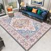 Waterproof TPR Sole Rug: Bohemian Sofa, Coffee Table, Bedside, Living Room Floor Mat - Wipeable, No-Wash Needed
