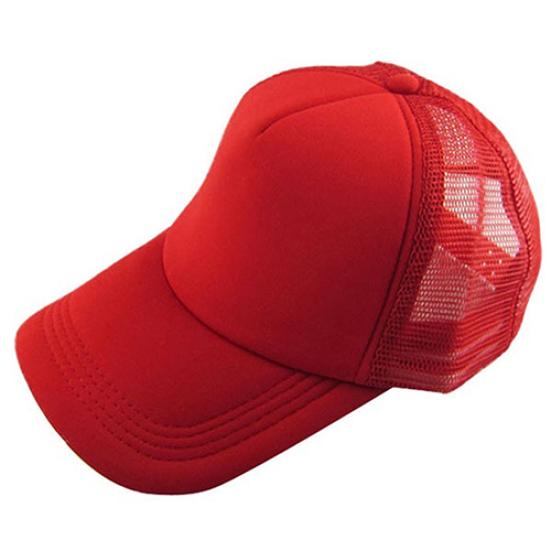 Unisex attraktiv baseballcap Trucker Mesh Blank Visir Justerbar Solhatt