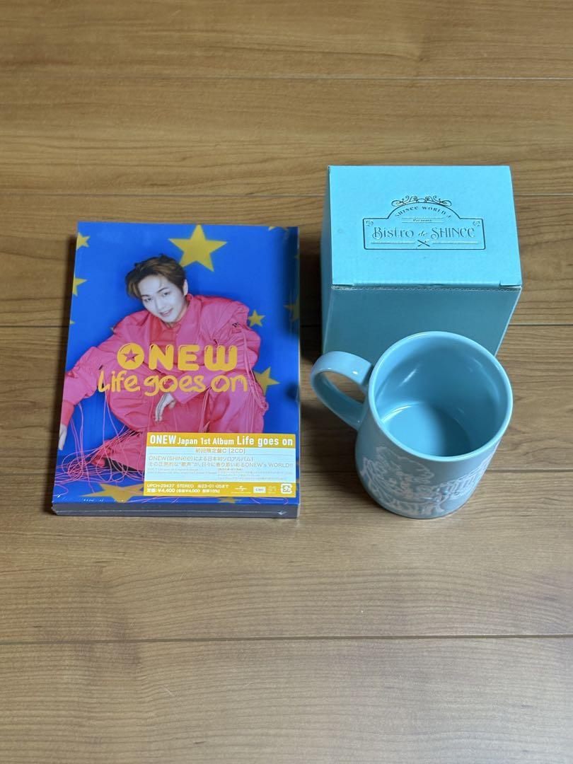 

[USED] ONEW Life goes on Album + Mug
