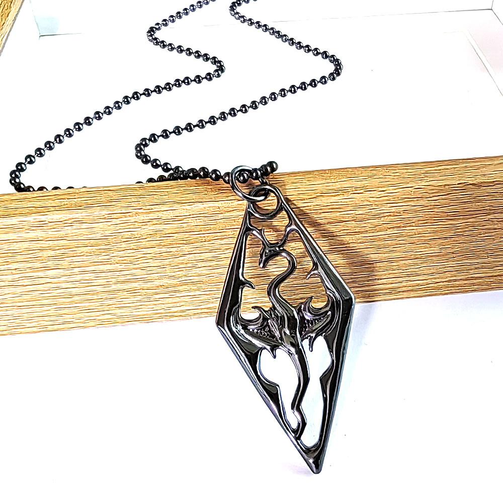 How To Train Your Dragon -Toothless Necklace Night Furry Animal Dragon Jewelry, Guardian Dragon pendant cosplay Gift