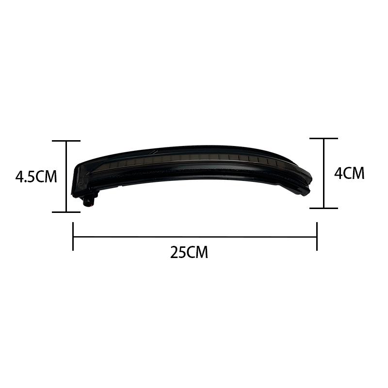 Modified Upgrade LED Sequential Turn Signal Light for Nissan X-Trail /Rogue T32 Terra Side Mirror Dynamic Streamer Flowing Light