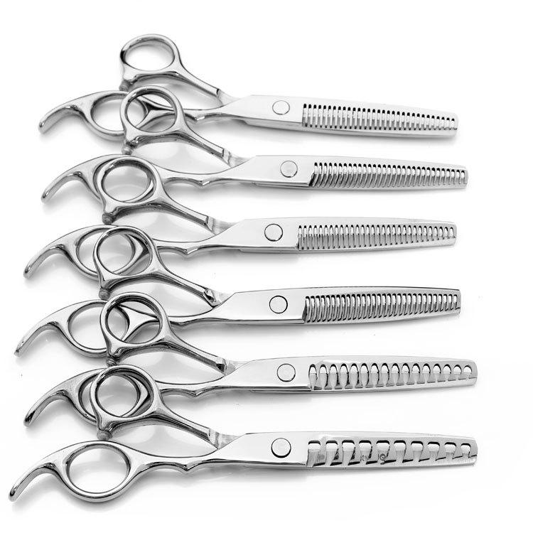 Ciseaux de coupe de cheveux de 15 cm, coupe de tous types de poils, volume d'épilation, outil de coupe de cheveux à faible coût