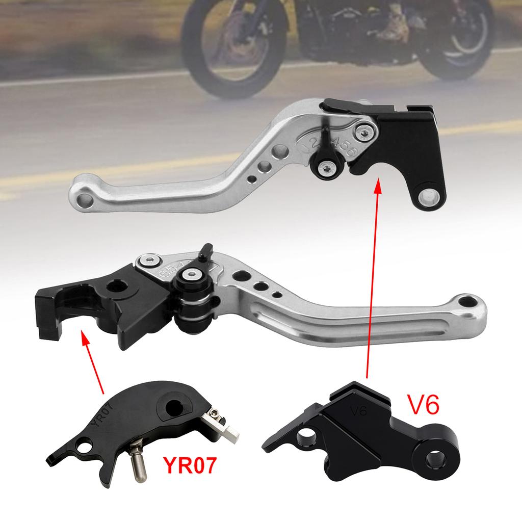 NEW Short Clutch Brake Lever Fit for YAMAHA XSR900 XSR900GP MT-09 MT-09SP 24-25 Silver