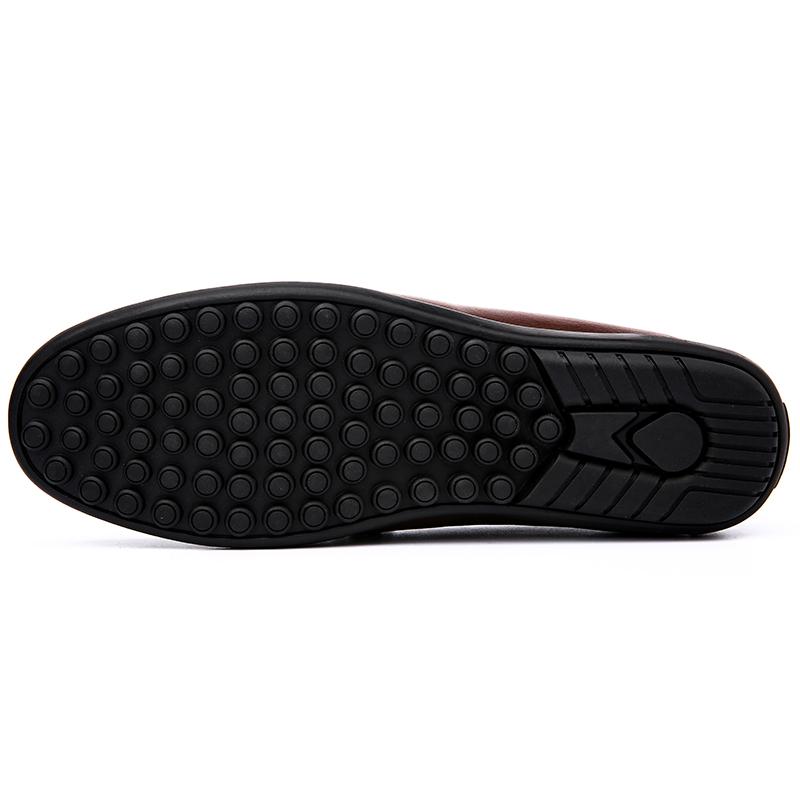 Leather Loafers Men Shoes Formal Business Man Moccasins 2025 Designer Slip On Flats Dress Shoes Oxford Party Wedding Shoes