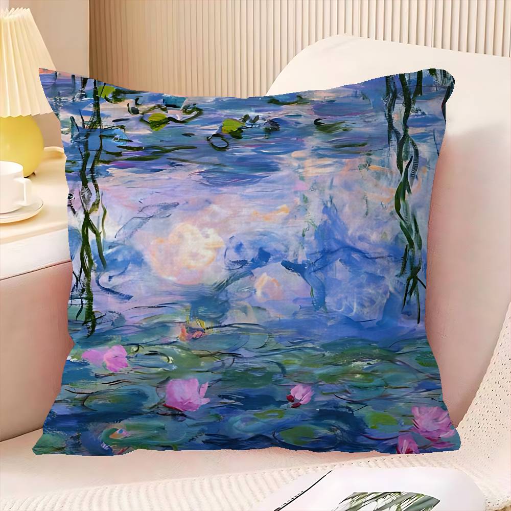 Van Gogh Oil Painting Pillowcases Home Bedding Decorative Pillow Cover Wedding Super Soft Pillow Case