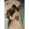 Vintage Romanticism Couple Painting Posters and Prints Canvas Printing Romantic Wall Art Picture for Living Room Home Decor Gift
