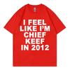 Rapper Chief Keef Merch T ShirtUnisex Clothing Fashion Hip Hop Short Sleeve T-shirts Summer Casual Loose 100%cotton T-shirt