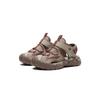 Li Ning Kids Sports Lifestyle Series Synthetic Leather Fashion Simple Versatile Breathable Low-Top Sandals Kids Sandals Deerskin-Brown YKKS016-15