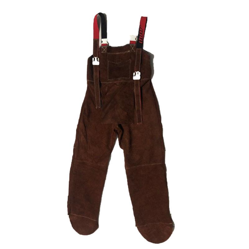 Arbetsjacka i koskinn: Brandsäker, Slitstark, Stänkskyddad Dräkt för Svetsning och Högvärmeskydd