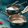 Deep Frying Pan, Maifanshi Non Stick Pan, Vegetable Frying Pan, Smokeless Induction Cooker, Gas Stove, Flat Bottomed Pan