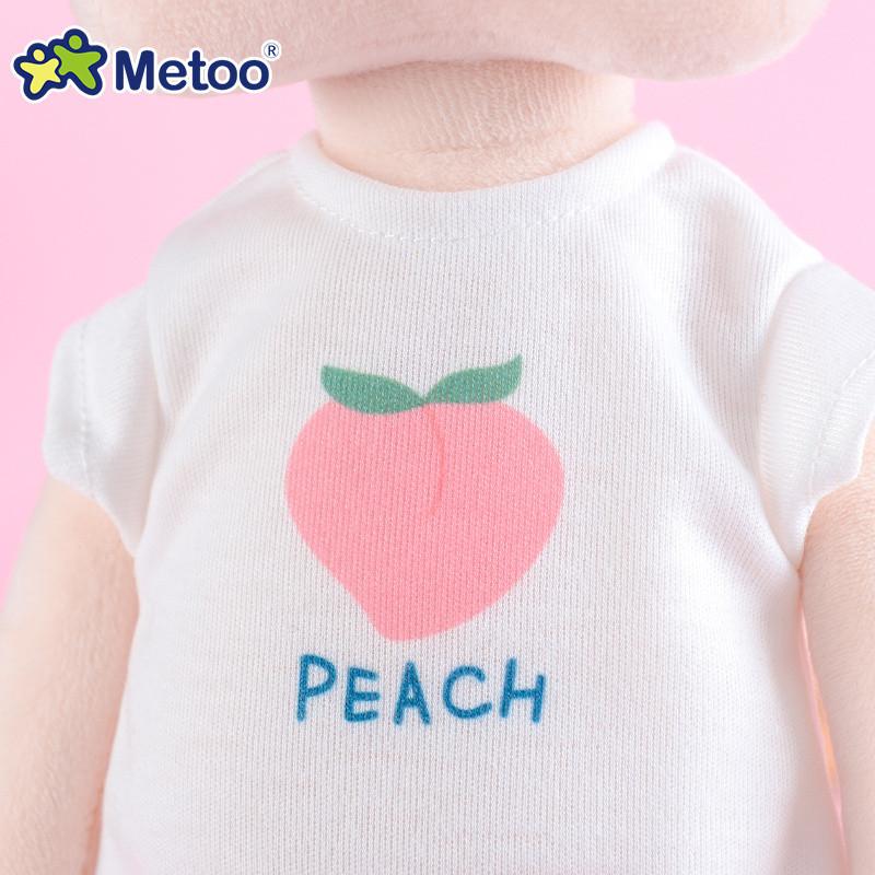Metoo Angela Ctue Fruits Princess Plush DollWatermelon Lemon Peach ToysBaby Kids Holiday Gifts