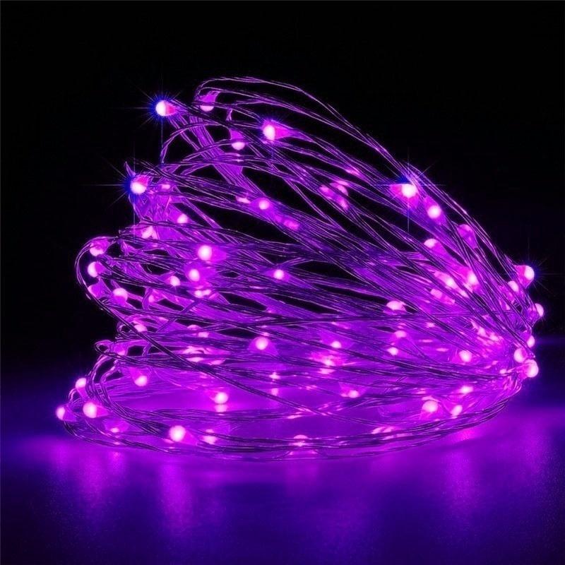 20M USB/Battery LED String Light Copper Silver Wire Garland Light Waterproof Fairy Lights For Christmas Wedding Party Decoration