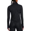 Under Armour Giacca da donna con zip e maniche lunghe, moda, nera 1386403-001