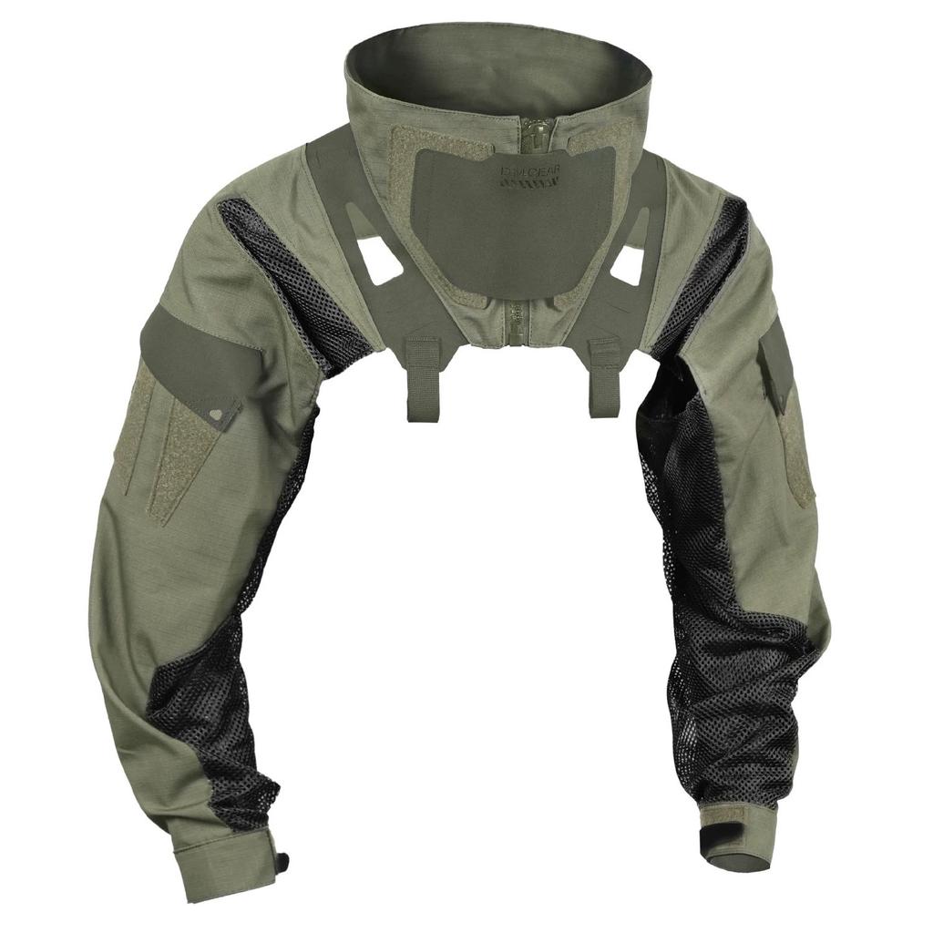 Outdoor Functional Training Stand Collar Tactical Vest Man Multifunction Breathable Chest Rig Hollow Out Tactical Waistcoat