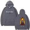 Game Dark Souls Praise The Sun Graphic Hoodie Men Women Vintage Gothic Rock Hooded Sweatshirt Unisex Casual Oversized Hoodies