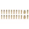 22 PCS Rotary Tool Brass Collet Set 0.5-3.2mm 4.3mm Shank Collet Bit Set Quick Change Drill Chuck Set For Dremel
