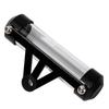 Motorcycle Tube Tax Disc Waterproof Aluminium Acrylic Motorbike Cylindrical Scooter Tube Tax Disc Holder Motorcycle Accessories