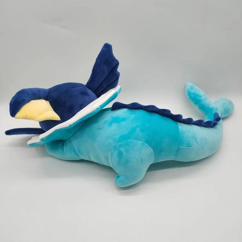 50cm Sleeping Vaporeon Plush Doll Animal Stuffed Eeveelution Eevee Evolution Toys Kawaii Collect Doll Kids Birthday Gift
