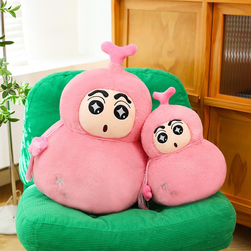 Shinchan Crayon Plush Doll With Hulu Design And Pp Cotton Filling For Gift Kids
