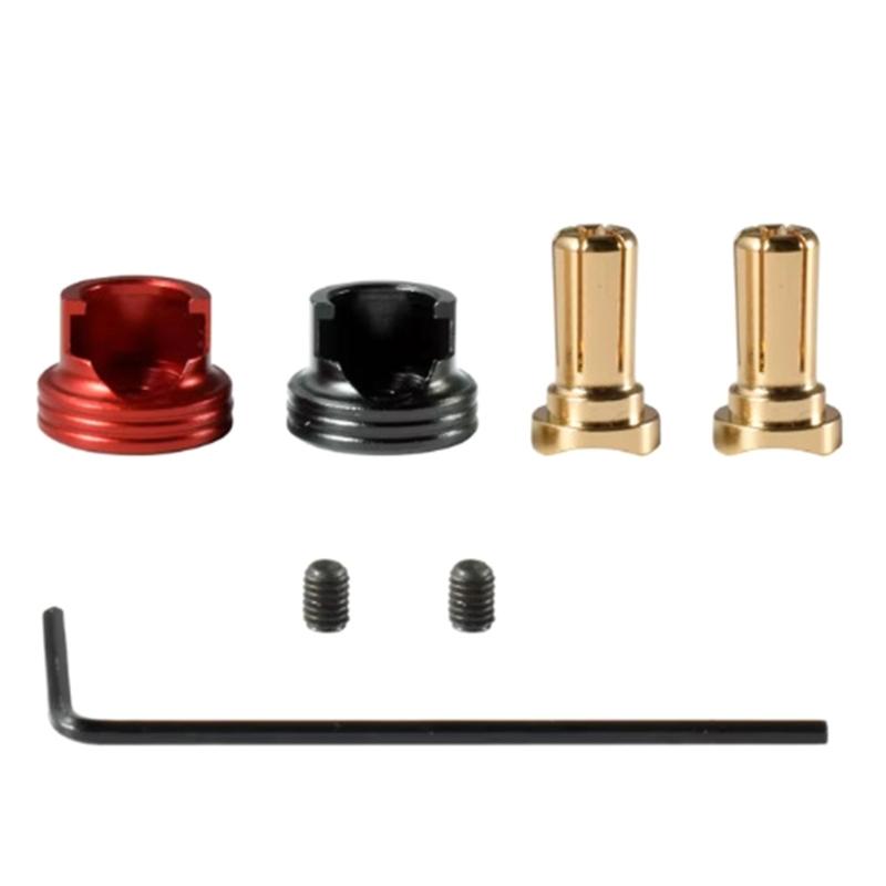 4/5mm Remote Control Battery  Banana Plugs with Heat Dissipation Copper Remote Control Car Battery