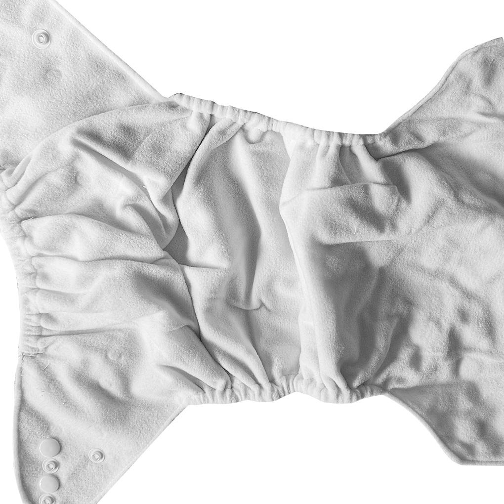 3PCS Cloth Diaper Strong Water Absorption Baby Nappy Adjustable Baby Cloth Diaper Without Side Leakage