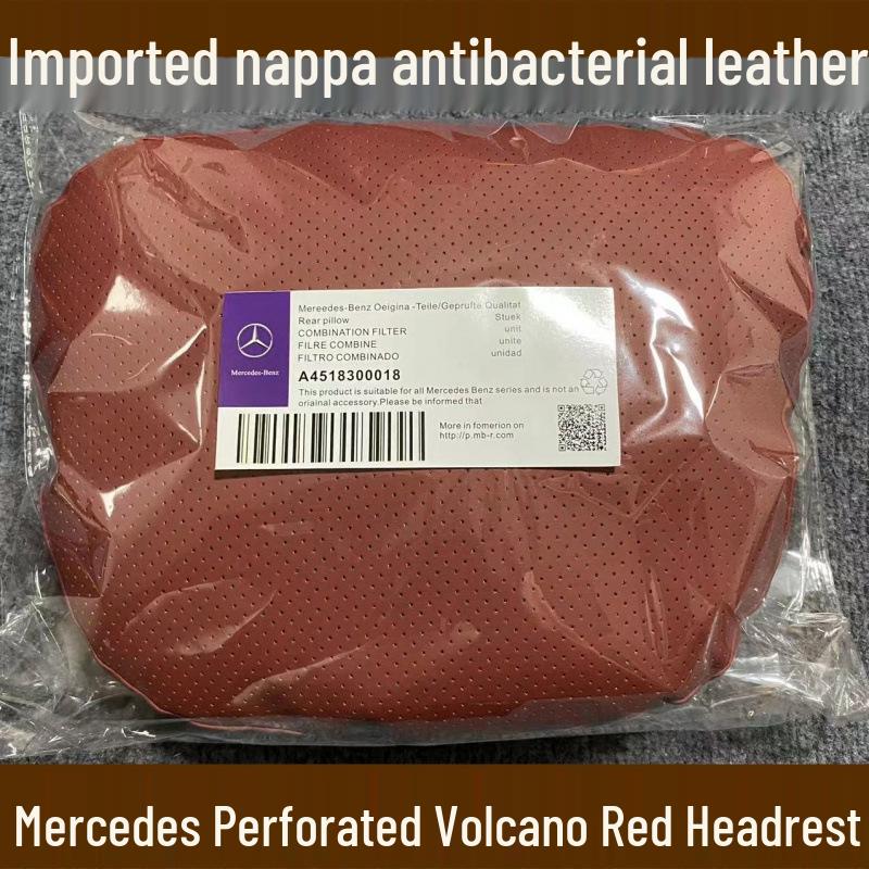 Mercedes-Benz Nappa Summer Headrest & Lumbar Support for GLC/GGLS Seats